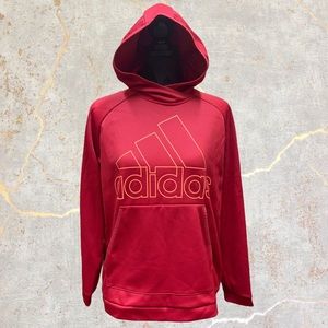 Red Adidas Hoodie